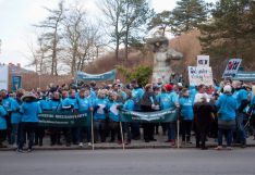 demonstration lærereform lockout lære Næstved Rådhus