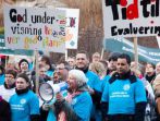 demonstration lærereform lockout lære København Christiansborg