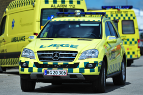 advarsel farlig medicin tabt adrenalin dødbringende læge ambulance københavn