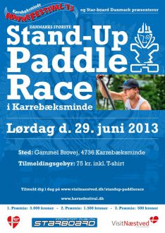 Stand-up paddle race